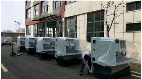 5 more machines are ready to send to our customer